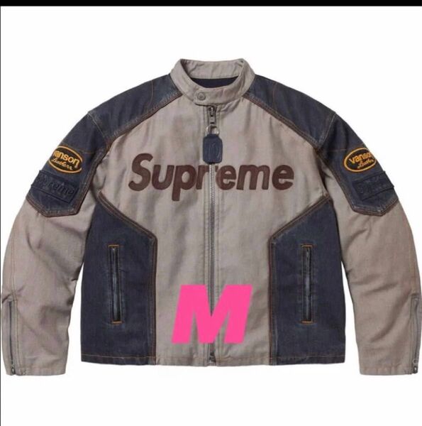 Supreme x Vanson Leathers Cordura Cotton Jacket "Denim"