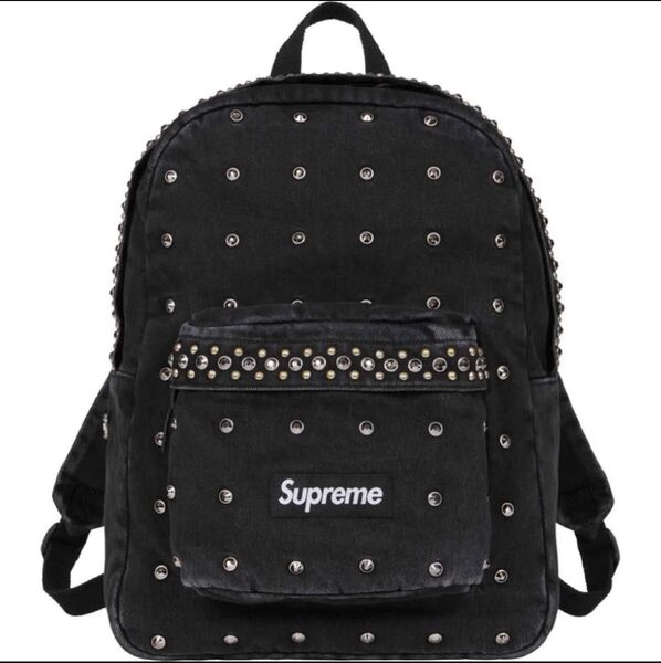 Supreme x b.b. Simon Denim Backpack "Black"