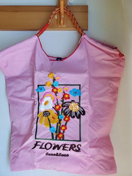 ナイロン刺繍バックMsize
