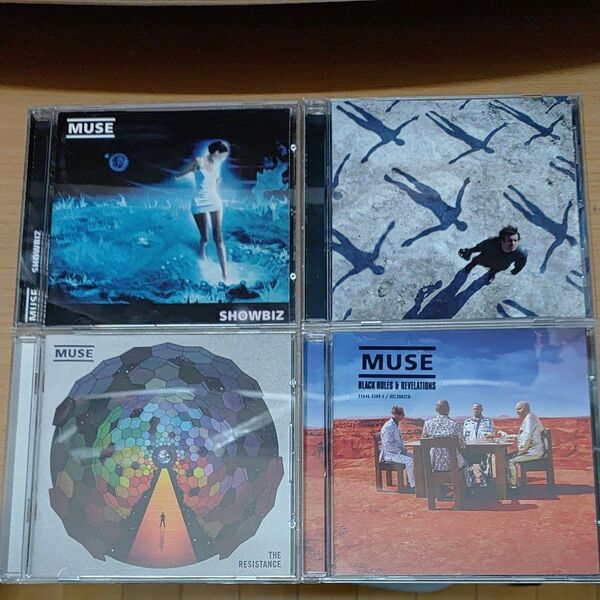 MUSE CD アルバム 4枚セット まとめ売り SHOWBIZ他 ロック 輸入盤