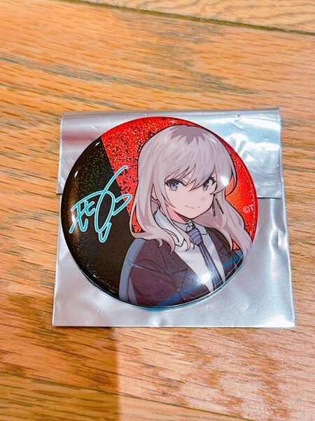 She is Legend×トゲナシトゲアリ サイン 缶バッジ河原木桃香