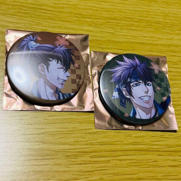 薄桜鬼真改 オトメイトストア 缶バッジ 藤堂平助 永倉新八