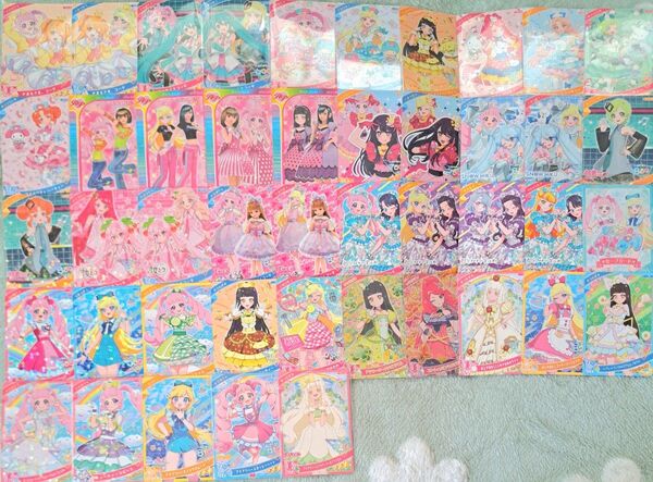 ひみつのアイプリ コラボカード 配布カード セーブカード ひまり みつき つむぎ サクラ タマキ アイリ リンリン チィ サンリオ