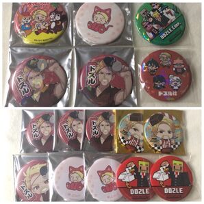 ドズル社 ドズル セット まとめ売り 缶バッジ コースター ブロマイド コラボカフェ レア ホロ マイクラスキン 夏祭り GiGO