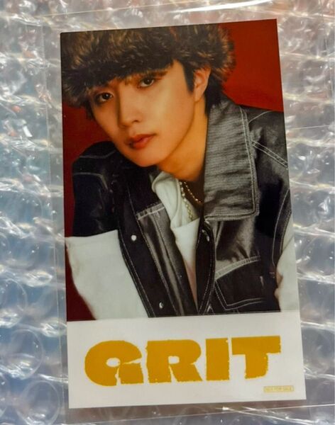 BE:FIRST GRIT ジュノン CD特典 スマホサイズステッカー