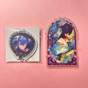 あんスタ あんさんぶるスターズ ジュエリープレート フレフレスケルトンうちわmini knights 瀬名泉