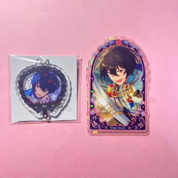 あんスタ あんさんぶるスターズ ジュエリープレート フレフレスケルトンうちわmini knights 朔間凛月