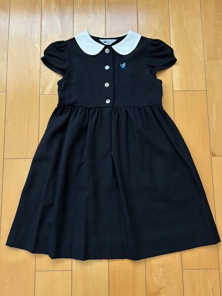 お受験 ドレッサージュ ワンピース 120 女の子 入学式 フォーマル 卒園式