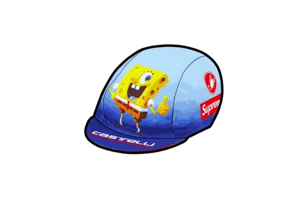 Supreme x SpongeBob SquarePants Castelli Cycling Cap "Blue"