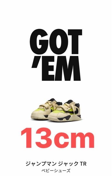 Travis Scott × Nike TD Jordan Jumpman Jack TR CJ1 T-Rexx