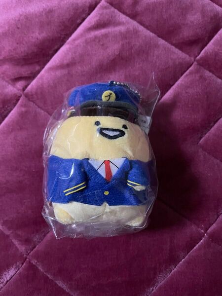 お文具といっしょ 駅員さんマスコット プリンさん