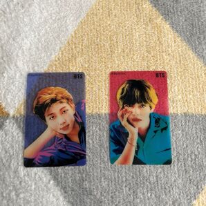 MTPR カラコンについてきたトレカ 2枚BTS バンタン V テテ テヒョン RM ナムジュン