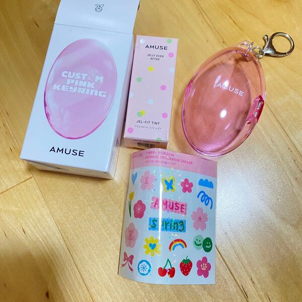 amuse ジェルフィットティント 01 桃ゼリー