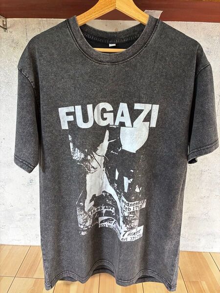 【FUGAZI 風Tシャツ】バンドT ヴィンテージ加工