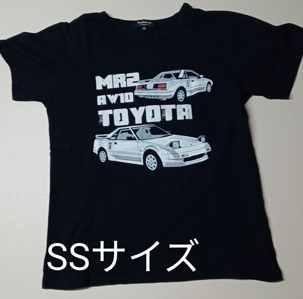TOYOTA MR2 半袖 Tシャツ SSサイズ used 黒