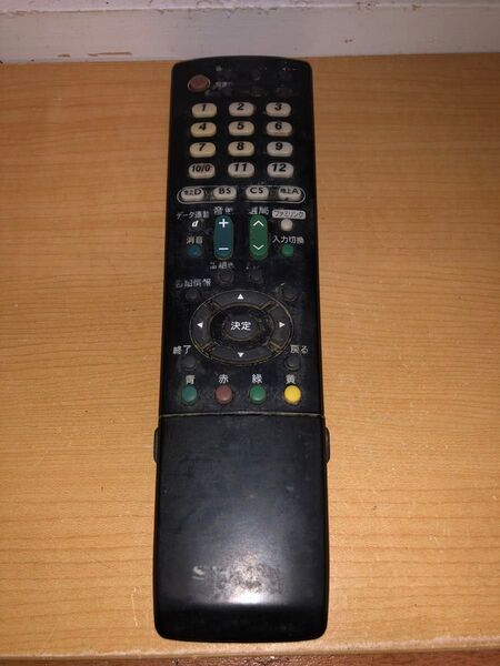 GYP0505 AQUOS シャープ 純正テレビ用リモコン