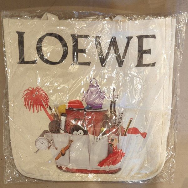 【最安値×即日発送】LOEWE ワールド クラフト展 限定ノベルティ トートバッグ