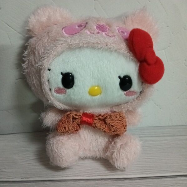 【レア】パンダ ハローキティ サンリオ ぬいぐるみ PANDA HELLO KITTY