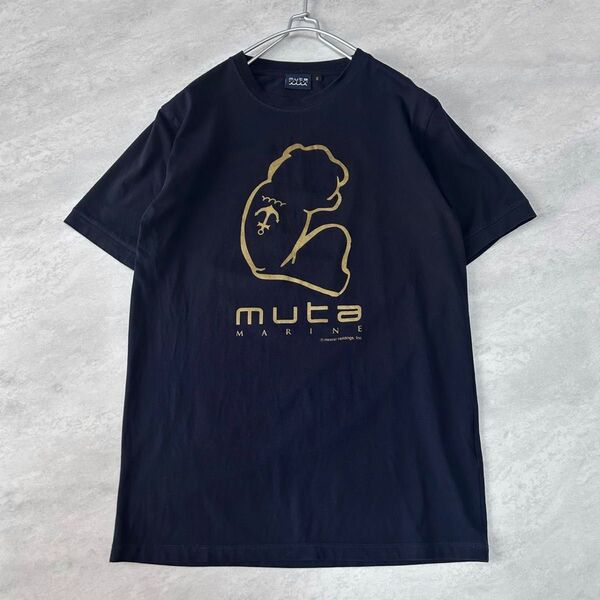 muta ムータ ポパイコラボ ネイビー Sサイズ 半袖カットソー