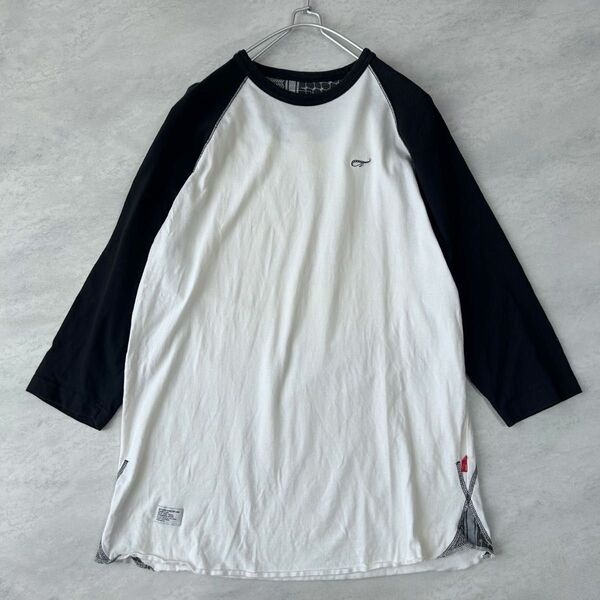 WTAPS ダブルタップス ラグラン Tシャツ 7分袖 ヴィンテージ