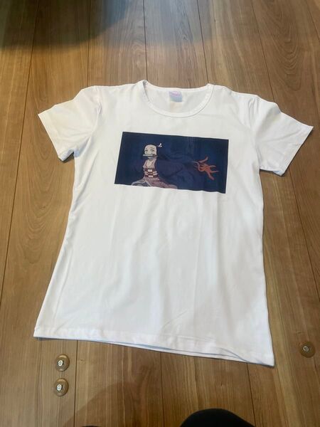 鬼滅の刃 Tシャツ 胡蝶しのぶ ホワイト系