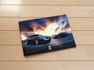 ***[ beautiful goods ] Rolls Royce Ghost ghost ** Japanese edition thickness . catalog 2014 year issue ****