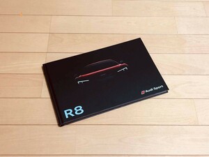 ◆◆◆『新品』AUDI アウディ R8 クーペ / R8 スパイダー◆◆超厚口ハードカバー カタログ 2017年6月発行◆◆◆