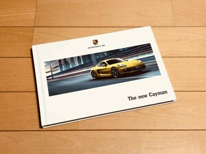 ***[ new goods ] Porsche 981 type Cayman ** Japanese edition thickness . catalog 2012 year 12 month issue ***