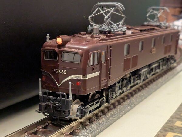 KATO 3006-5 EF58 電気機関車 ひさし付 茶