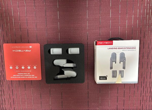 PGYTECH DJI Mini 2/Mavic Mini用 ランディングギア ガード 着陸ガード 着陸ギア アクセサリー 保護用