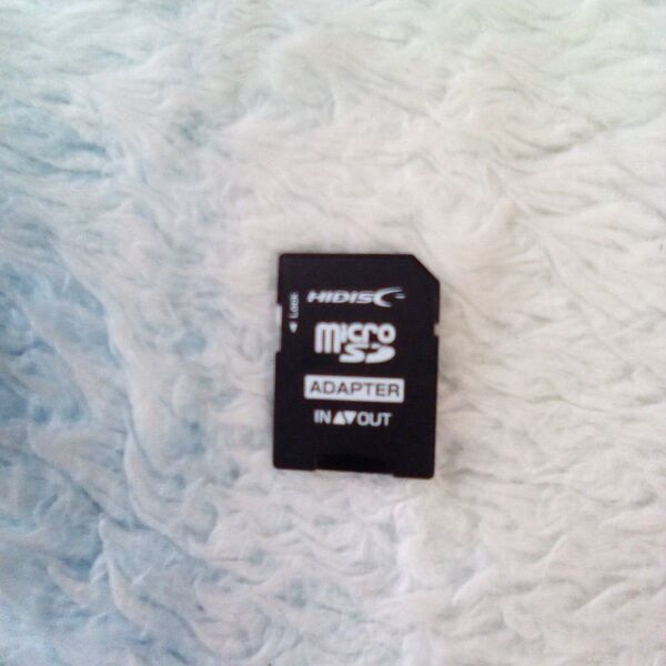 microSDカードアダプター HIDISC ジャンク品 現状渡し