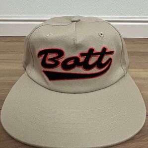BoTT / SCRIPT LOGO 5 PANEL CAP / BEIGE