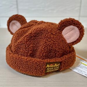 新品 ディズニーシー ピーターパン ロストキッズ ファンキャップ 帽子 クマ ファンタジースプリングス