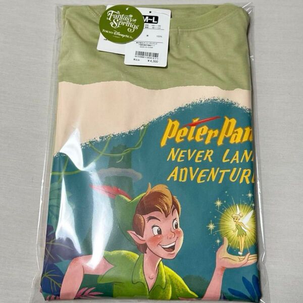 新品 ディズニー ファンタジースプリング ピーターパン ビッグシルエット Tシャツ