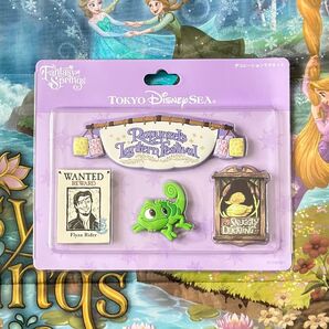 新品未開封 ディズニーシー デコレーションマグネット4個 塔の上のラプンツェル