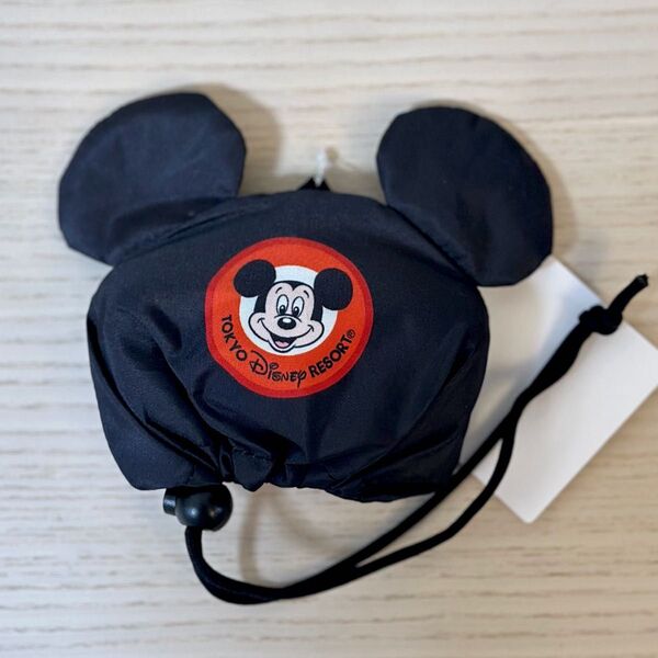 新品タグ付き 東京ディズニーリゾート ミッキー 折りたたみ エコバッグ ショッピングバッグ