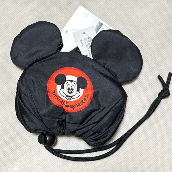 新品タグ付き 東京ディズニーリゾート ミッキー 折りたたみ エコバッグ ショッピングバッグ