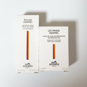 エルメス Hermes ネイルオイル&リップバーム 2点セット