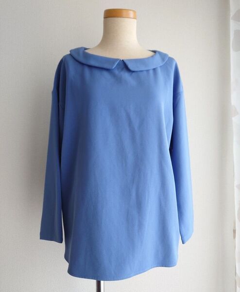 PART2 BY JUNKO SHIMADA 15号 トップス ブラウス ブルー系 大きいサイズ