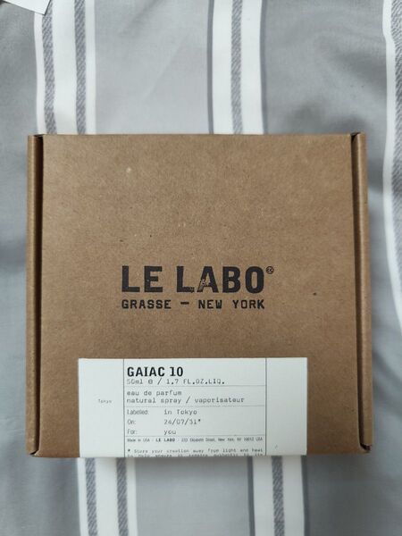 *正規品LE LABO ルラボ GAIAC 10 ガイアック 50ml 東京限定 香水