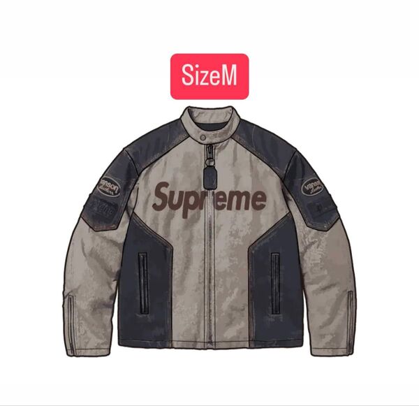 Supreme x Vanson Leathers Cordura Cotton Jacket "Denim"