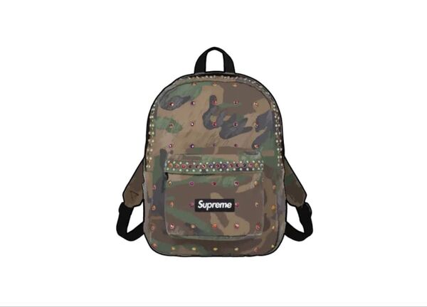 Supreme x b.b. Simon Denim Backpack "Woodland Camo"