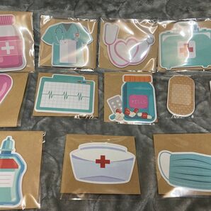 医療系付箋 12個セット