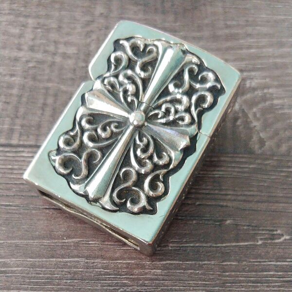 ZIPPO クロス フルメタルジャケット 十字架