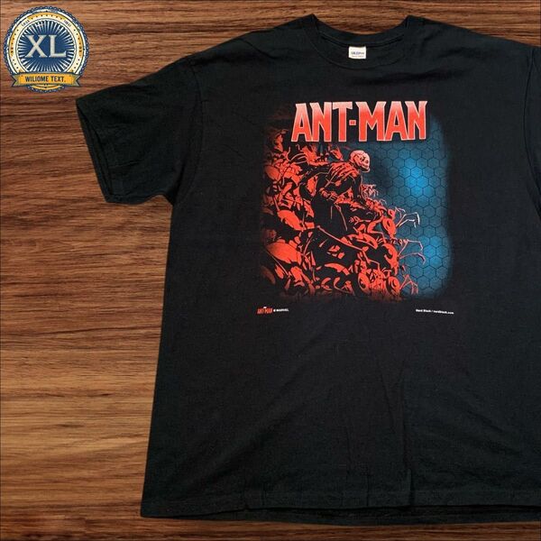 【US古着】マーベル ブラック XL アントマン Tシャツ 半袖 プリント メンズ レディース
