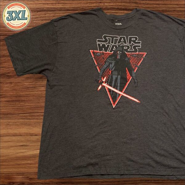 【US古着】スターウォーズ ダークグレー 3XL Tシャツ 半袖 プリント メンズ レディース