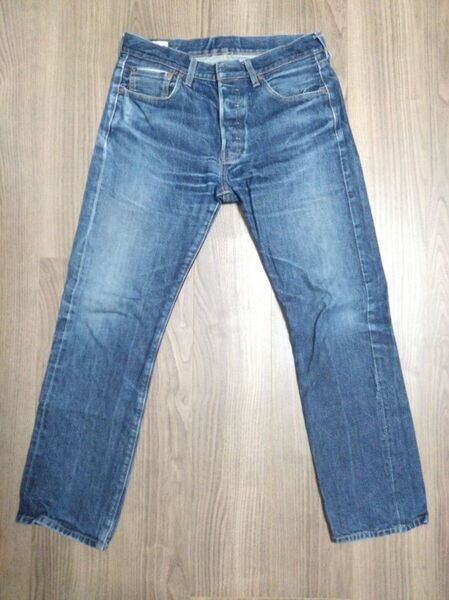 中古 リーバイス501 W31 L34 デニムパンツ ジーンズ ジーパン Levi デニム