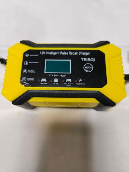バッテリー充電器 全自動バッテリーチャージャー パルス充電修復 12V 6A 自動車 バイク 新品未使用品 在庫有りすぐ発送
