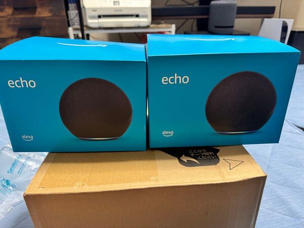 【2個セット】Echo 第4世代 スマートスピーカー チャコール