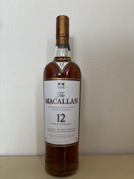 MACALLAN マッカラン 12年シェリーオークカスク 旧ボトル 古酒